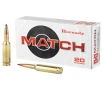 HORNADY MATCH 6 5 Creedmoor 140Gr ELD-M Brass Rifle Ammunition   20 Rounds