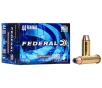 FEDERAL AMMO 44 Rem Mag 180gr Jacketed Hollow Point Brass Ammunition   20 Rounds