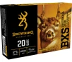 BROWNING AMMO 20Ga 2-3 4  3 4 oz Sabot Slug BXS Deer Slug 5rd