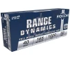 FIOCCHI Range Dynamics 40 S W 165 gr Full Metal Jacket Truncated Cone Ammunition   50 Rounds