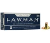SPEER AMMO Lawman Clean-Fire 45 ACP 230 gr Total Metal Jacket Round Nose Ammunition   50 Rounds