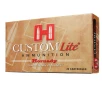 HORNADY Custom Lite 308 WIN 125Gr SST Brass Ammunition   20 Round