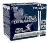 FIOCCHI Field Dynamics High Velocity 12 Gauge 2 75  1 1 4 oz  8 Shotgun Ammunition   25 Rounds