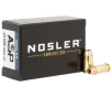 NOSLER Assured Stopping Power Handgun 40 S W 150gr Jacketed Hollow Point Ammunition   20 Rounds