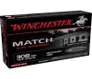 WINCHESTER MATCH Elite Marksman 308 Win 169gr MatchKing HPBT Ammunition   20 Rounds