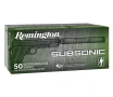 REMINGTON Subsonic 45ACP 230gr Flat Nose Enclosed Base Ammunition   50 Rounds