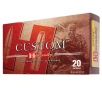 HORNADY CUSTOM 6 8mm Rem SPC 120gr SST Brass Rifle Ammunition   20 Rounds