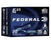 FEDERAL AMMO 45 ACP TBDGr SJHP 20rd