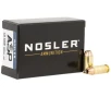 NOSLER Assured Stopping Power 40 S W 180gr Jacketed Hollow Point Ammunition   20 Rounds