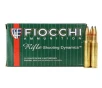 FIOCCHI Field Dynamics 30-06 Springfield 150Gr Soft Point Ammunition   20 Round