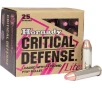 HORNADY Critical Defense Lite 38 Special 90gr FTX Ammunition   25 Rounds