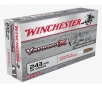 WINCHESTER Varmint-X 243 WIN 58Gr Poly Tip Ammunition   20 Round