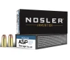 NOSLER Assured Stopping Power Handgun 9mm 124gr Jacket Hollow Point Ammunition   50 Rounds