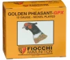 FIOCCHI 12Ga Golden Pheasant Nickel 2 75  4 Shot 25rd