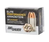 SIG SAUER Elite Defense 40 S W 180 gr V Crown Jacketed Hollow Point Ammunition   20 Rounds