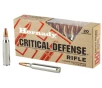 HORNADY Critical Defense 223 REM 73gr FTX Ammunition   20 Rounds