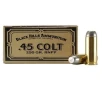 BLACK HILLS AMMUNITION Cowboy 45 Colt 250Gr Lead Flat Nose Ammunition   50 Rounds