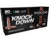 FIOCCHI Knock Down Enviro Shield 243 Win 80 gr Hollow Point Ammunition   20 Rounds