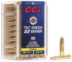 CCI TNT Green 22 WMR 30gr Hollow Point Ammunition   50 Rounds