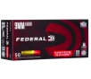 FEDERAL AMMO American Eagle 9mm 124gr Syntech Range Ammunition   50 Rounds