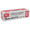WINCHESTER NATO 9mm 124Gr FMJ Ammunition   100 Round
