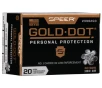 SPEER AMMO 40 SW 180Gr Gold Dot HP 20rd