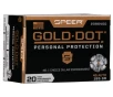 SPEER AMMO 45 Auto 185Gr Gold Dot HP 20rd