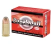 CORBON AMMO 9mm  P 100Gr Pow rBall  Polymer-Tipped 20rd