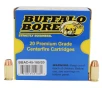 BUFFALO BORE 45 ACP 185Gr JHP  1150FPS ME 543 ft lbs  20rd