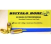 BUFFALO BORE 40 S W 200Gr Hard Cast FN  1000FPS ME 444 ft  20rd