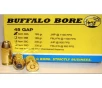 BUFFALO BORE 45 GAP 185Gr JHP  1100FPS ME 497 ft lbs  20rd