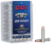 CCI 22 WMR 40Gr Uppercut JHP 50rd 50rd