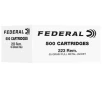 FEDERAL AMMO 223 Rem 55Gr FMJ 500rd 500