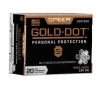 SPEER AMMO 9mm Luger 124Gr Gold Dot HP 20rd