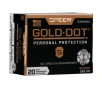 SPEER AMMO 45 Auto 185Gr Gold Dot HP 20rd