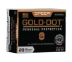 SPEER AMMO Gold Dot Handgun Personal Protection 45ACP 230Gr Hollow Point Ammunition   20 Round