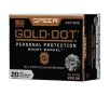 SPEER AMMO Gold Dot Personal Protection SB 45 ACP 230 gr Hollow Point Ammunition   20 Rounds