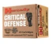 Hornady Critical Defense 357 Mag 125 gr FTX  25 box