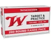 Winchester USA 9mm 115 Gr FMJ 200 Rd