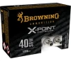 Browning X-Point Defense 40 S W 180 Gr 20 Rd