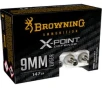 Browning X-Point Defense 9mm 147 Gr 20 Rd