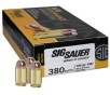Sig Sauer Elite Ball 380 ACP 100 Gr Full Metal Jacket