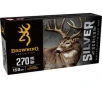 Browning 270 Win 150 Grain Plated Soft Point 20 Rd