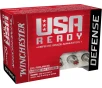 Winchester USA Ready Defense 10mm Auto 170 Gr Hex Vent Hollow Point 20 Box