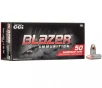 Blazer Aluminum 9mm Luger 115 Grain Full Metal Jacket 50 Rounds