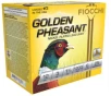 Fiocchi 12 Gauge 3 1 3 4oz 1200 fps Shot Size  6 Golden Pheasant Nickel Plated 25 Rounds