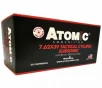 Atomic Ammunition Tactical Cycling Subsonic 7 62x39 220 Grain Hollow Point Boat Tail 50 Rounds