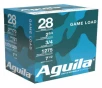 Aguila 28 Gauge 2-3 4 3 4oz  7 5 Shot 25 Rounds 1275fps