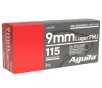 Aguila 9mm Luger Full Metal Jacket 115 Grain 50 Rounds