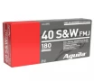 Aguila 40 Smith Wesson Full Metal Jacket 180 Grain 50 Rounds